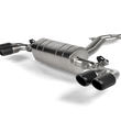 Load image into Gallery viewer, Akrapovic 2024+ Porsche Cayenne / E-Hybrid / S E-Hybrid / Coupe (536.2)  Evolution Line (Titanium) - Side View