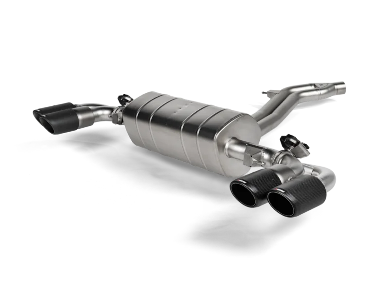 Akrapovic 2024+ Porsche Cayenne / E-Hybrid / S E-Hybrid / Coupe (536.2)  Evolution Line (Titanium) - Side View