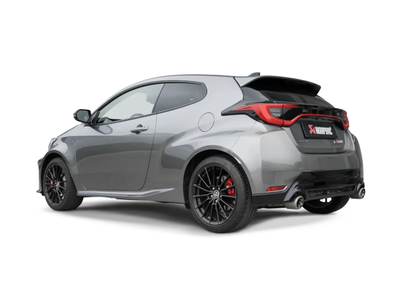 Akrapovic 2024+ Toyota GR/GRMN Yaris Slip-On Race Line (Titanium) - Main Product View