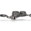 Load image into Gallery viewer, Akrapovic 2024+ Toyota GR/GRMN Yaris Slip-On Race Line (Titanium) - Side View