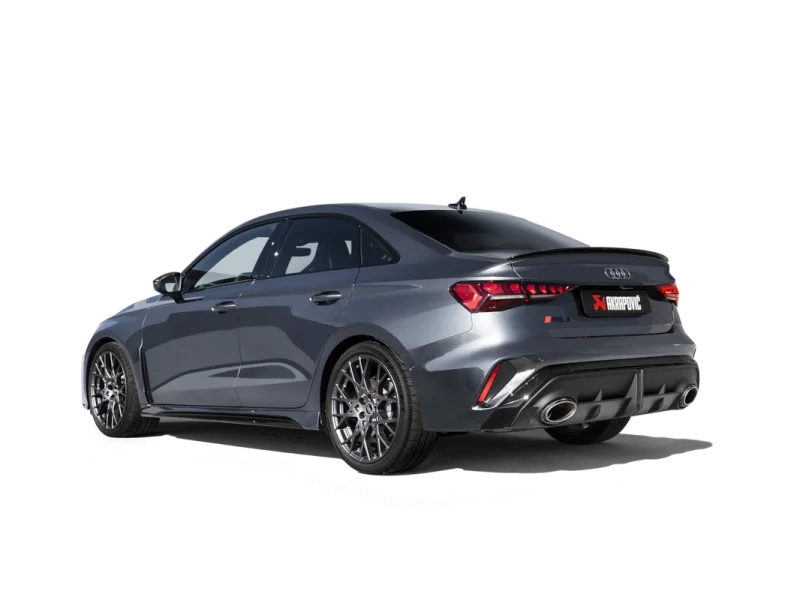 Akrapovic 2025+ Audi RS3 Sedan (8Y FL) Evolution Line Catback - Titanium: Req. P-HF1636 control kit - Main Product View