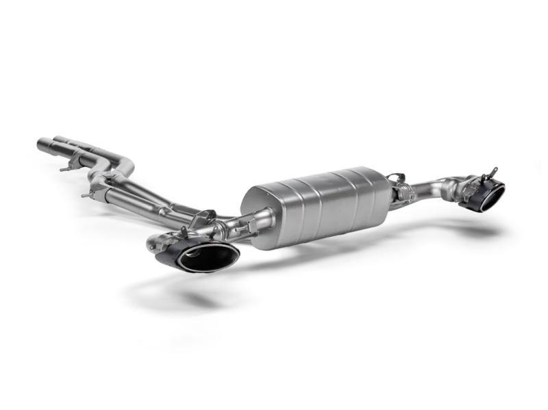Akrapovic 2025 Audi RSQ8 Evolution Race Line Exhaust System Titanium (link pipe CO-AU/T/5 required) - Main Product View