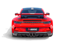 Load image into Gallery viewer, Akrapovic 21-22 Porsche 911 GT3 (992) Rear Carbon Fiber Diffuser - Matte - Detail View