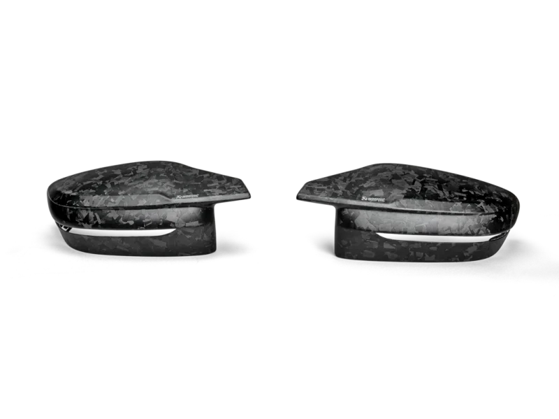 Akrapovic BMW M2 Coupe (G87) Chopped Carbon Fiber Mirror Cap Set - Matte