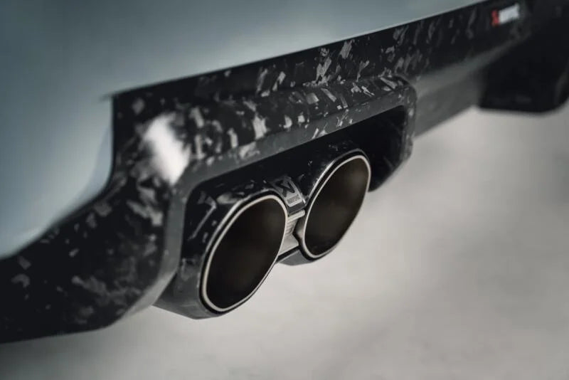 Akrapovic BMW M2 Coupe (G87) Tail Pipe Set - Chopped Carbon - Main Product View