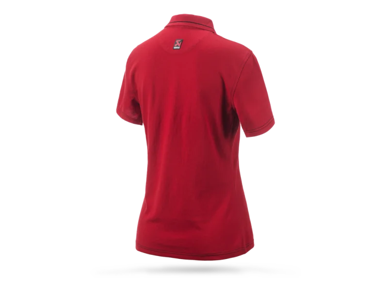 Akrapovic Corpo Polo Red Womens - 2XL - Main Product View