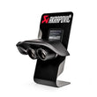Load image into Gallery viewer, Akrapovic Counter Display with Sample Tail Pipe Set and Carbon Diffuser (High Gloss)