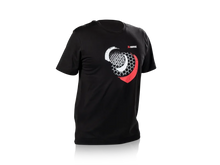 Load image into Gallery viewer, Akrapovic Lifestyle T-shirt Mesh Mens Black - XLarge