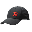 Load image into Gallery viewer, Akrapovic Logo Baseball Cap - Black - Side View