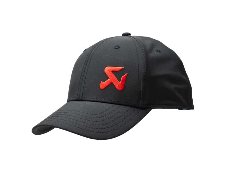 Akrapovic Logo Baseball Cap - Black - Side View