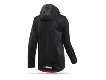 Load image into Gallery viewer, Akrapovic Mens Corpo Softshell Jacket Black - L - Detail View