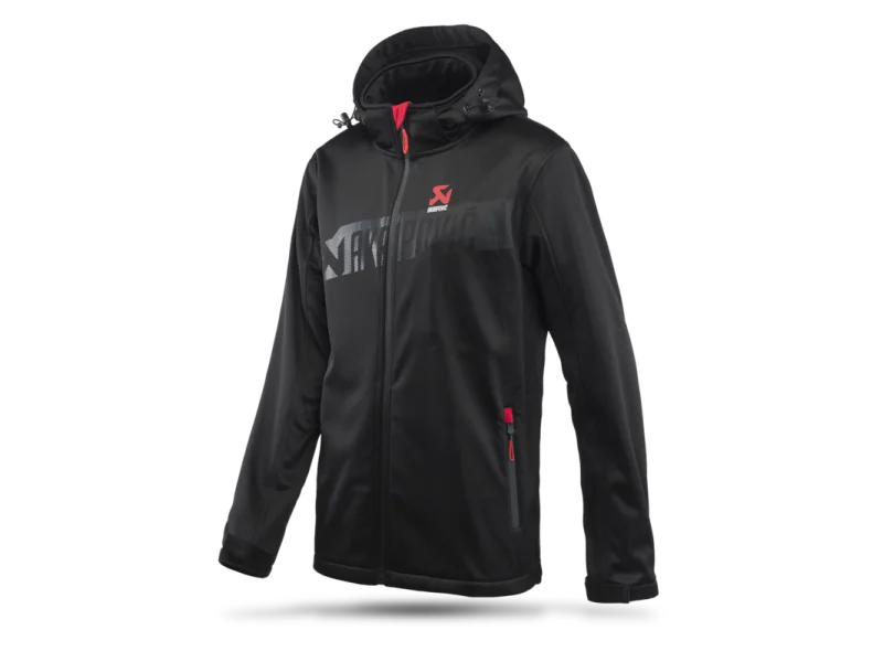 Akrapovic Mens Corpo Softshell Jacket Black - XL - Main Product View