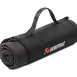 Load image into Gallery viewer, Akrapovic Picnic Blanket - Black/Grey - Side View