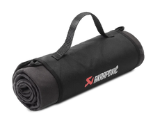 Load image into Gallery viewer, Akrapovic Picnic Blanket - Black/Grey - Side View