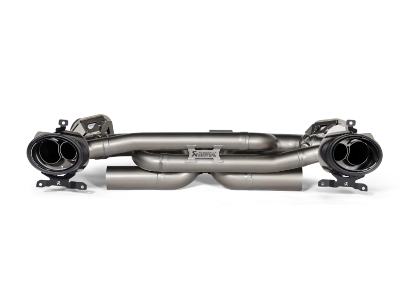 Akrapovic Porsche 911 Carrera /S/4/4S/GTS/Cabriolet/Targa/Dakar (992) Slip-On Line Titanium Exhaust - Main Product View