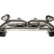 Load image into Gallery viewer, Akrapovic Porsche 911 Carrera /S/4/4S/GTS/Cabriolet/Targa/Dakar (992) Slip-On Line Titanium Exhaust - Side View
