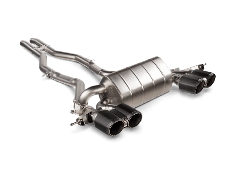 Akrapovic Slip-On Line (Titanium) (Req. Tips) fits 2021-2025 BMW M3 G80 / M4 G82