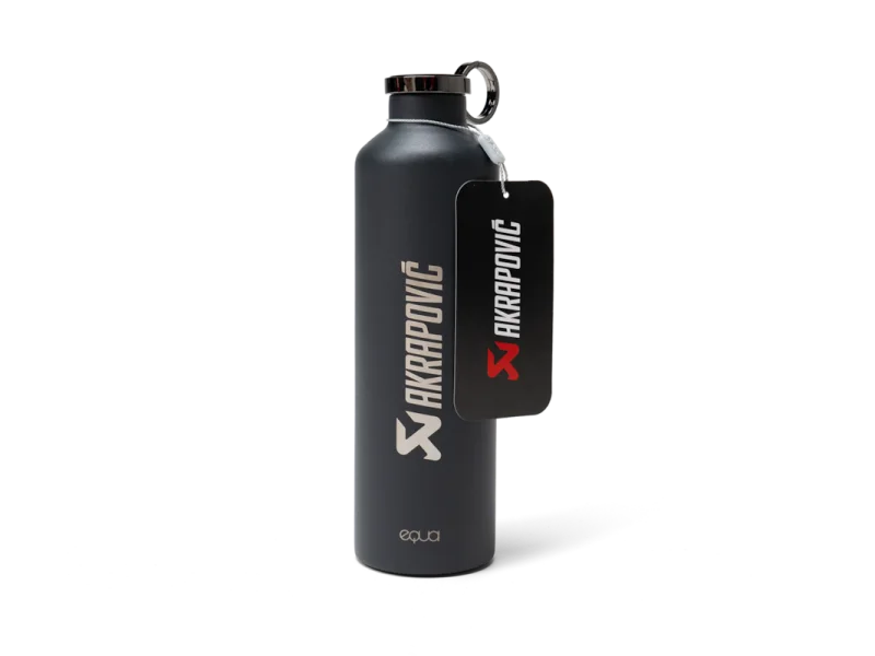 Akrapovic Stainless Steel Thermo Bottle x Equa - Dark Grey