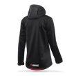 Load image into Gallery viewer, Akrapovic Womens Corpo Softshell Jacket Black - 2XL - Detail View