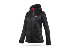 Load image into Gallery viewer, Akrapovic Womens Corpo Softshell Jacket Black - M - Main Product View