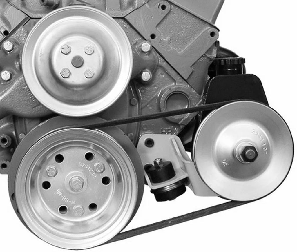 Alan Grove Components 55-57 Chevy SB P/S BRKT Brkt 404L