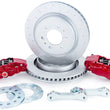Load image into Gallery viewer, Alcon 10-14/17-18 Raptor/09-17 F150 360x32 Rotors 4-Piston Rear Brake Kit w/o Elect Park Brake - Red - Detail View