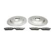 Load image into Gallery viewer, Alcon 19-20 Raptor/ 18-20 F-150 Pad &amp; Rotor Kit (Use with Stock Calipers) w/ Elect Park Brake - Rear - Side View