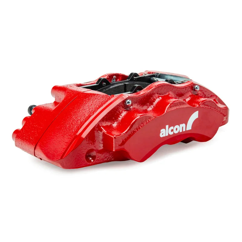 Alcon 19+ Silverado/Sierra 20+ Suburban/Tahoe/Yukon 355x33mm 6-Piston Caliper FRT Brake Kit - Red - Additional View 5