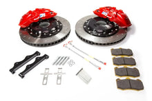 Load image into Gallery viewer, Alcon 2009+ Nissan GT-R R35 380x33mm Rotor 4 Piston Caliper RC4 Rear Axle Kit - Red - Main Product View