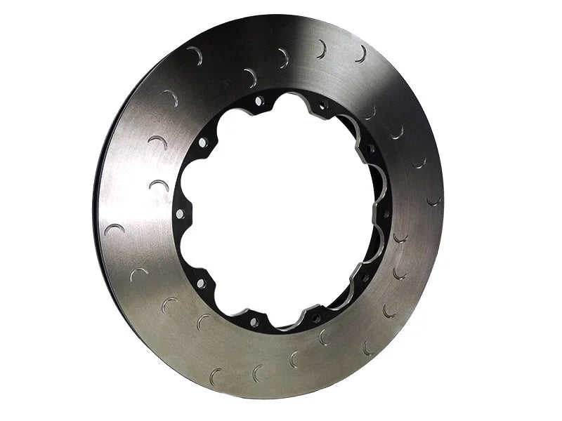 Alcon 2009+ Nissan GT-R R35 380x33mm Rotor Assembly - Rear Right - Side View