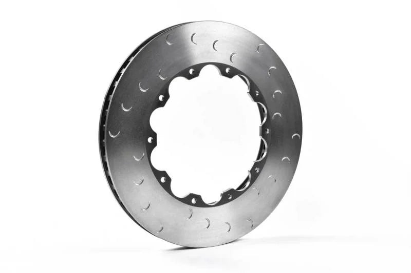 Alcon 2009+ Nissan GT-R R35 412x36mm Rotor Assembly - Front Left - Side View