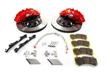 Load image into Gallery viewer, Alcon 2015+ BMW M3 F80 400x34mm 6 Piston Front Brake Upgrade Kit - Red - Side View