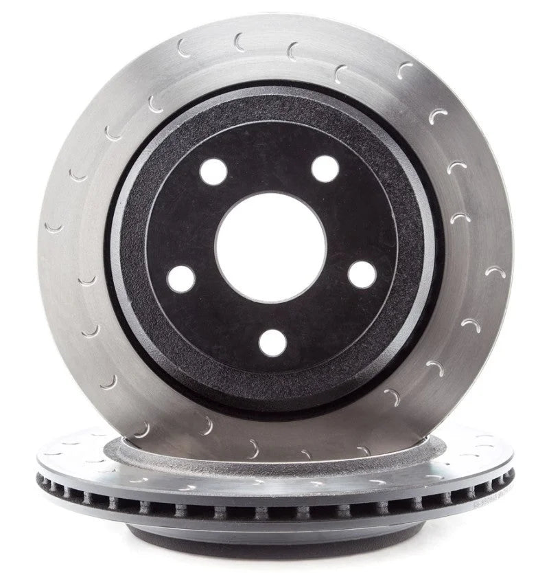 Alcon 2018+ Jeep JL 350x32mm Rotor - Front Left - Side View