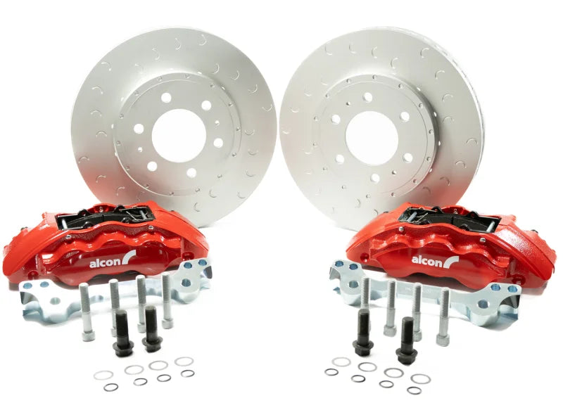 Alcon 2021+ Ford Raptor Gen 3 Big Brake Kit - Front - Side View