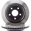 Load image into Gallery viewer, Alcon 330X32mm Rotor - Rear Right fits 2020-2022 Jeep Gladiator / 2007-2022 Jeep Wrangler, Wrangler JL - Side View