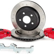 Load image into Gallery viewer, Alcon 330x22mm Rotors 4-Piston Calipers Rear Brake Kit (Includes Brake Lines) - Side View