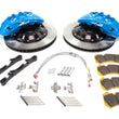 Load image into Gallery viewer, Alcon 412x36mm Rotor 6 Piston Caliper RC6 Front Axle Kit - Sky Blue fits 2009-2021 Nissan GT-R R35 - Side View