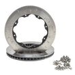 Load image into Gallery viewer, Alcon Gen 1/2 380X30mm Rotor Ring Kit - Rear Right fits 2009-2021 Nissan GT-R / R35 - Installation View
