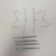 Load image into Gallery viewer, Alcon Pad Retainer Pin Kit (For PN PNS4415X) - Front fits 2019-2022 Chevrolet Silverado 1500, Suburban, Tahoe / 2010-2022 ...