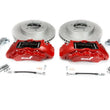 Load image into Gallery viewer, Alcon w/ 17in+ Wheels 352x30mm Rotors 6-Piston Calipers Front Brake Kit - Installation View