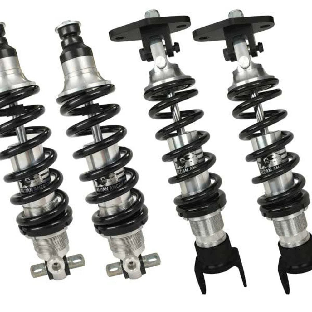 Aldan American Coil Over Shock Kit - 97-04 Corvette Frt & Rr C5SB4