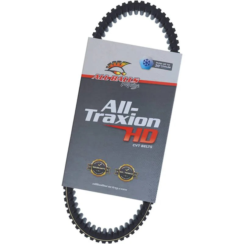All Balls Racing All Traxion HD CVT Belts fits 2012-2014 Arctic CAT 550 EFI 4X4 / 2011 550 TRV GT / 2011 / 2014 700 LTD / ...