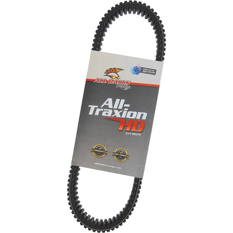 All Balls Racing All Traxion HD CVT Belts fits 2021-2025 Can-Am Commander 1000R / MAX 1000R / 2023-2025 Maverick SPORT 100...