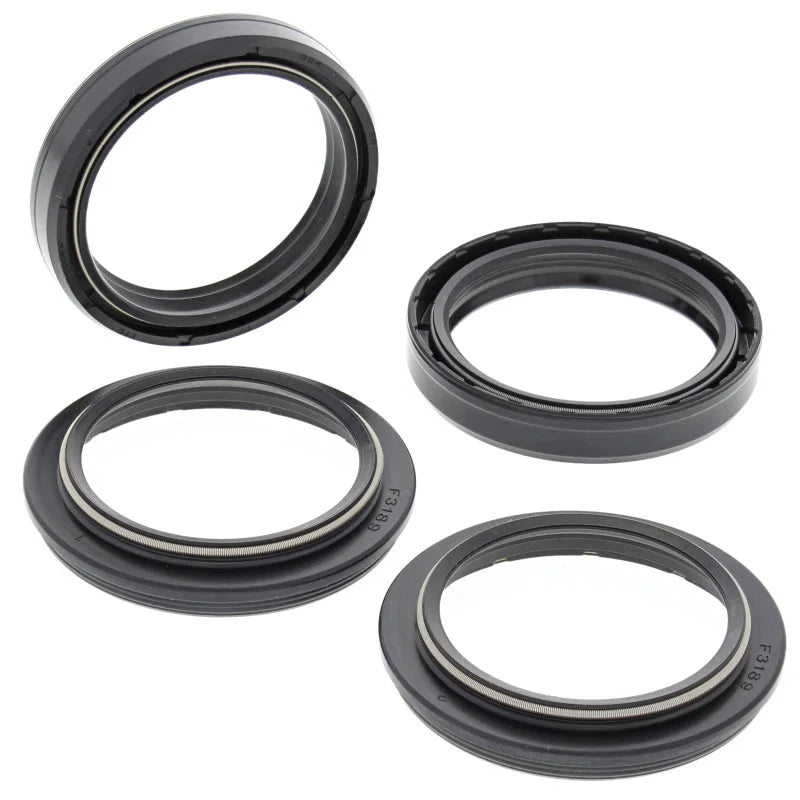 All Balls Racing Fork Oil Seal & Dust Seal Kit fits 2001-2007 Aprilia Etv 1000 Caponord / 2011 Beta RR 4T 350 / Beta RR / ...