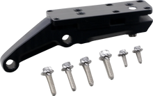 Load image into Gallery viewer, Alloy Art Ambidextrous Caliper Mount - Black 49HDBM-2 - Main Product View