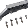 Load image into Gallery viewer, Alloy Art Ambidextrous Caliper Mount - Clear 49HDBM-1 - Main Product View