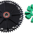 Load image into Gallery viewer, Alloy Art Cush Drive Sprocket - Black - 51 Tooth G2CC51-11 - Main Product View