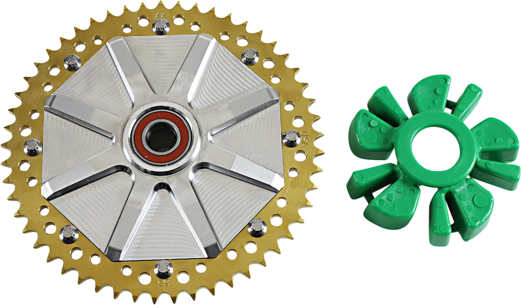 Alloy Art Cush Drive Sprocket - Black - 51 Tooth G2CC51-11 - Side View