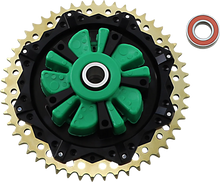 Load image into Gallery viewer, Alloy Art Cush Drive Sprocket - Black - 51 Tooth G2CC51-12 - Main Product View