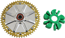 Load image into Gallery viewer, Alloy Art Cush Drive Sprocket - Black - 51 Tooth G2CC51-12 - Side View